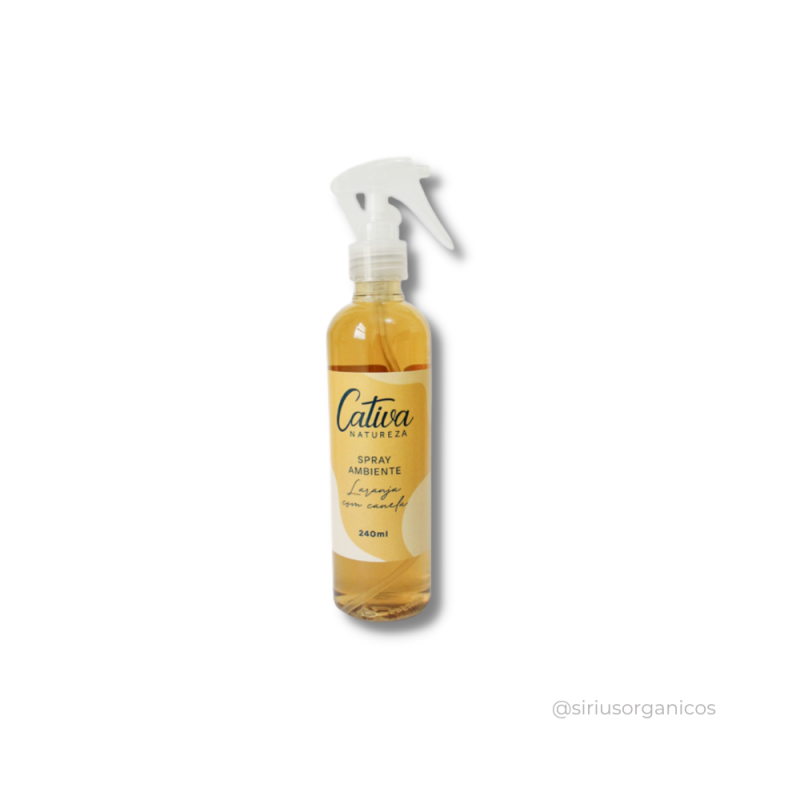 Spray de Ambientes Laranja com Canela