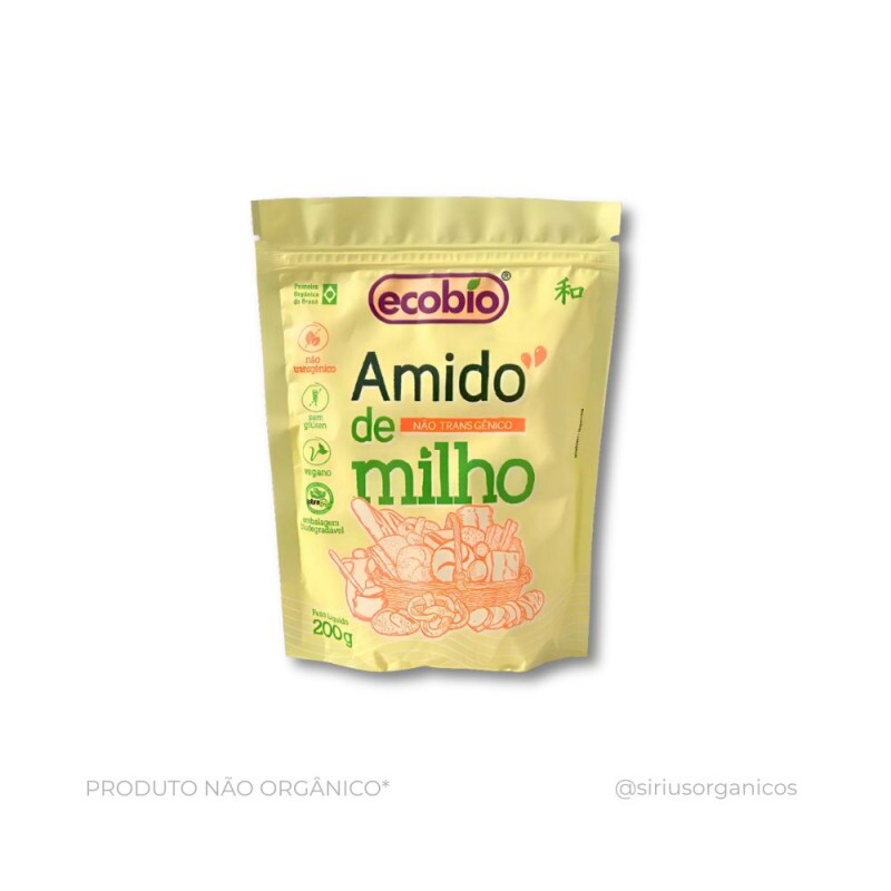 Amido de Milho Ecobio - NÃO TRANSGÊNICO* Amido de Milho Ecobio - NÃO TRANSGÊNICO*