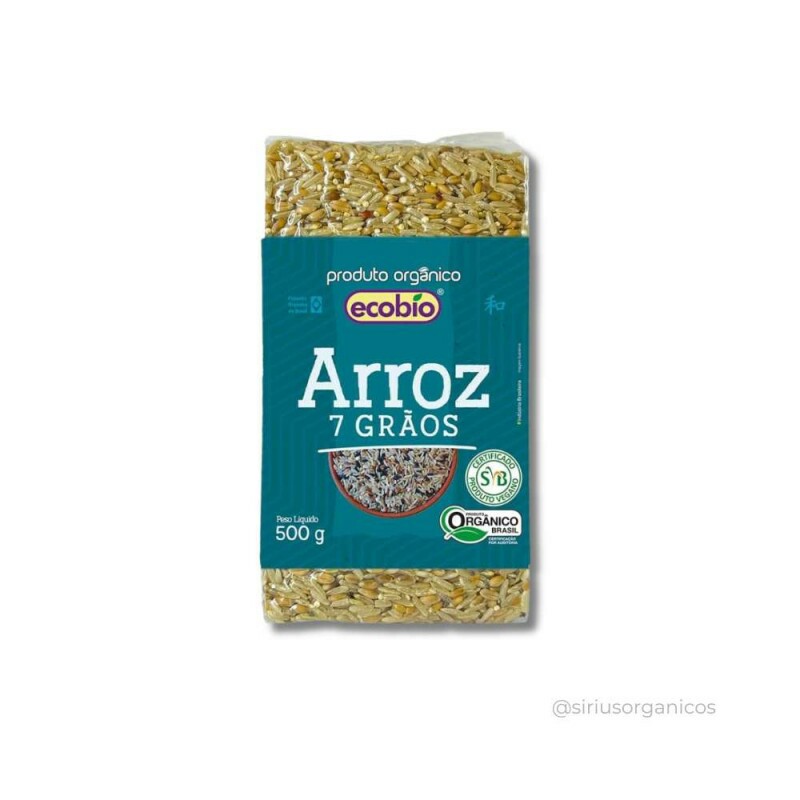 Arroz Sete Grãos Ecobio 500g Arroz Sete Grãos Ecobio 500g