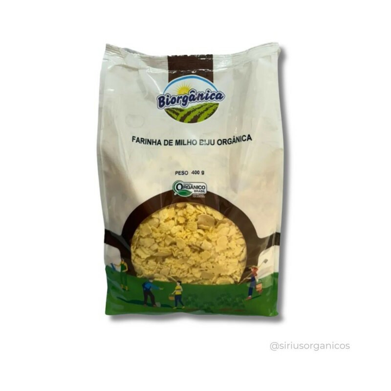 Farinha de Milho Biju Biorgânica 400g Farinha de Milho Biju Biorgânica 400g