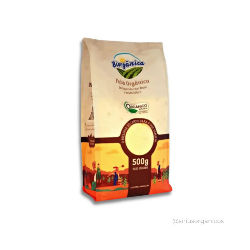 Fubá de Milho Biorgânica 500g