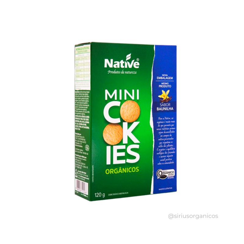 Mini Cookies de Baunilha