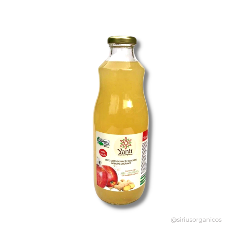 Suco de Maçã e Gengibre Integral